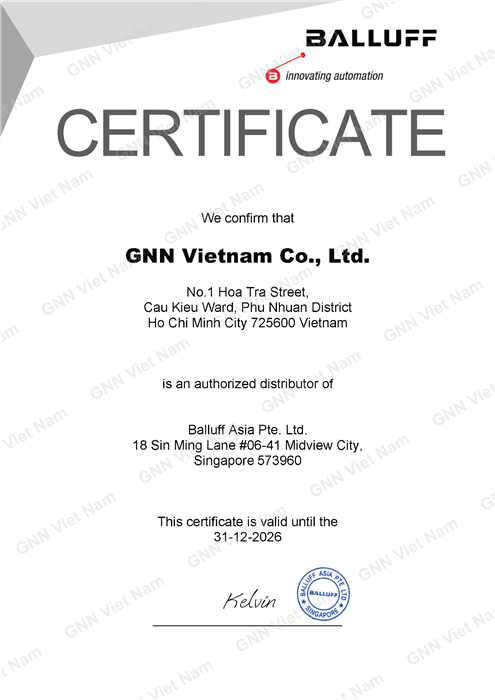 Đại lý Balluff Vietnam
